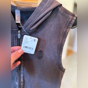 NWT Free People Hot Shot Hooded Skortsie, Size S